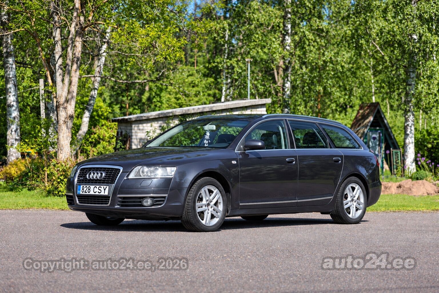 Audi A6 2005 — rear view