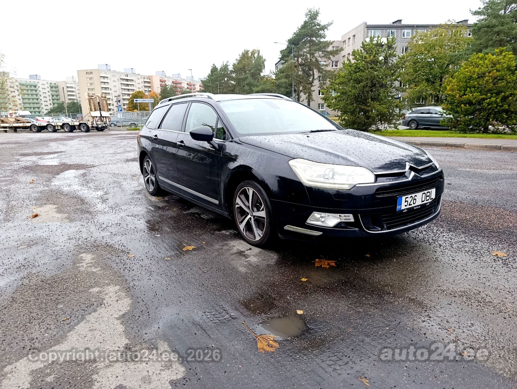 Citroen C5 2010 — вигляд ззаду