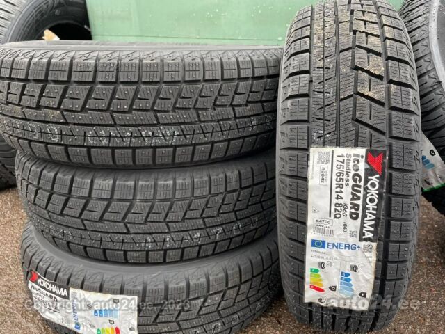 YOKOHAMA ICE GUARD 175/65R14 5.5JJ スチールホイール バリ山