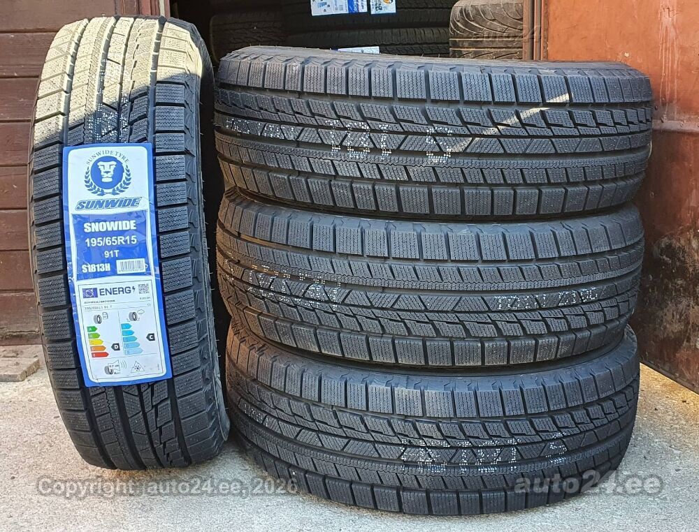 195/65R15 Sunwide Snowide Pehme Lamell - Tyres - auto24.ee