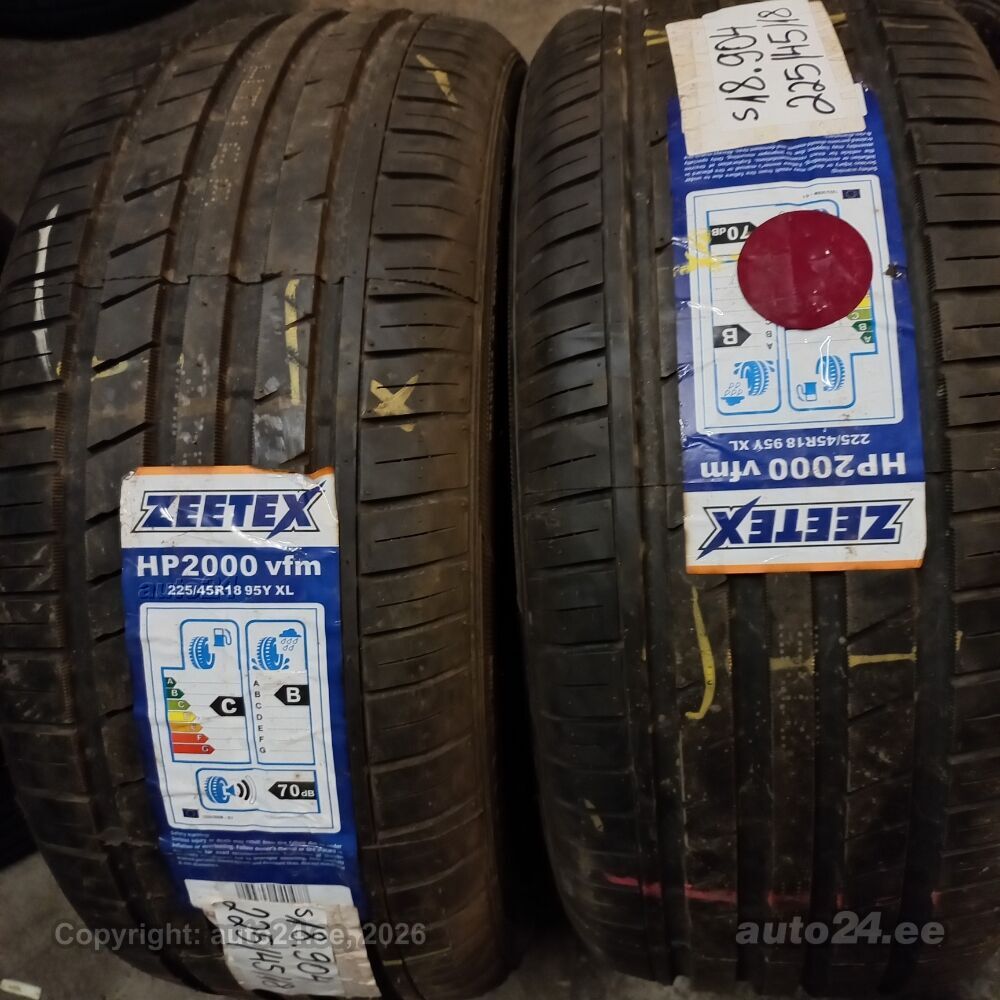 HP2000 ZEETEX vfm What Independent vfm公式オンラインショップ 【2024年製造】225/45R18 ZEETEX HP2000vfm 中古品4本セット（F）