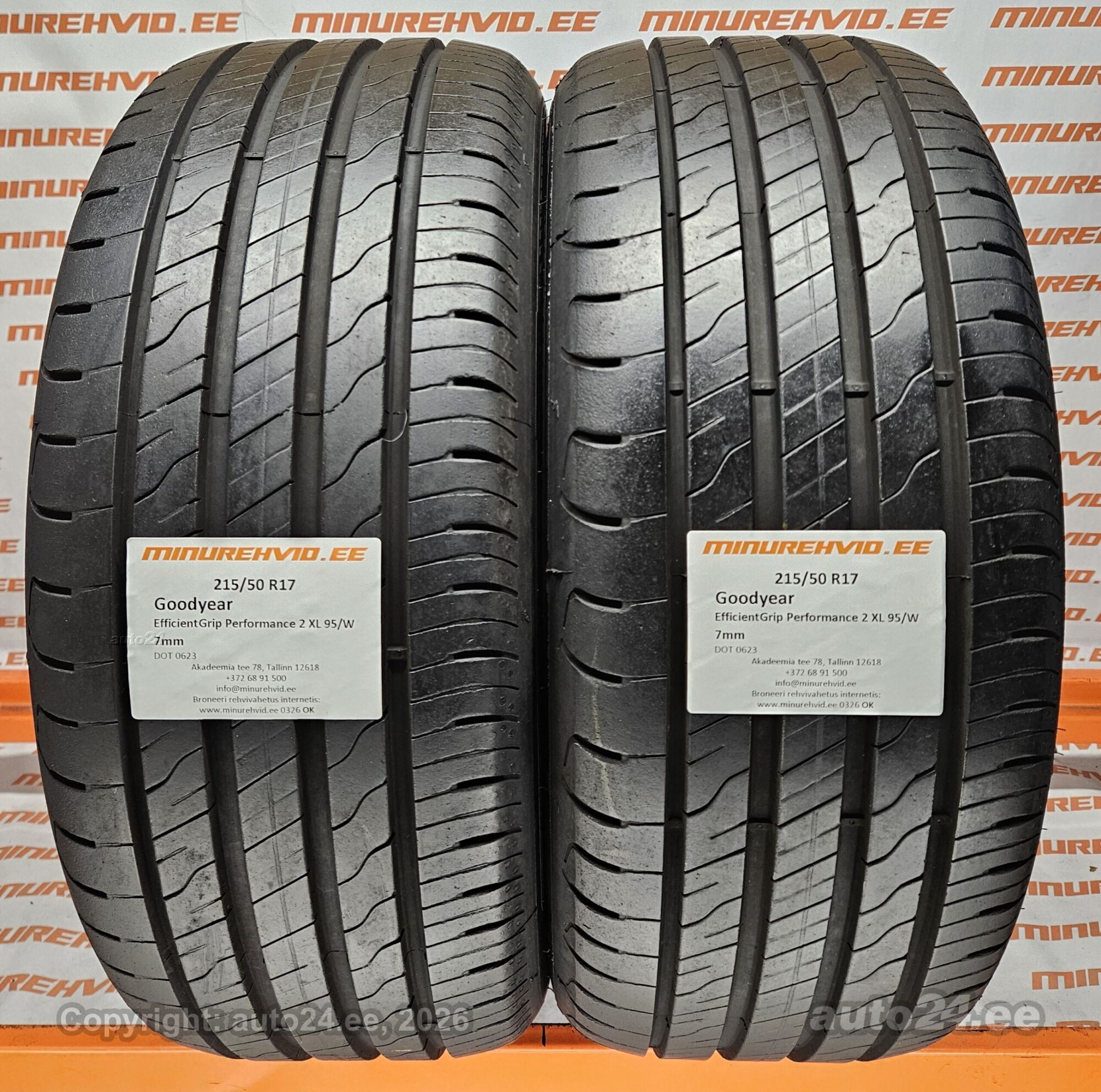 215/50R17 Goodyear EfficientGrip Performance 2 XL 95/W 0623