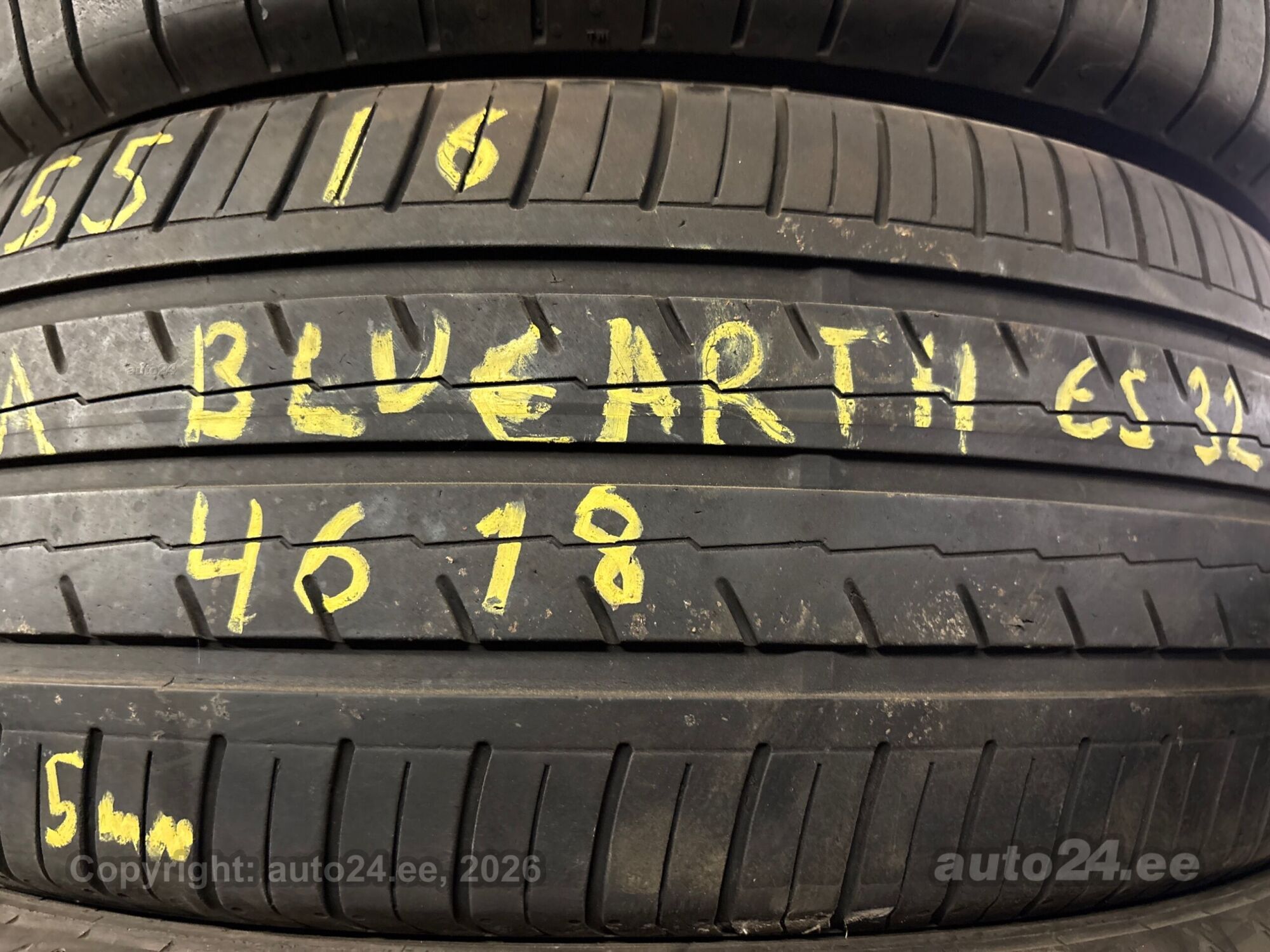 205/55R16 Yokohama Bluearth ES32 - Tyres - auto24.ee