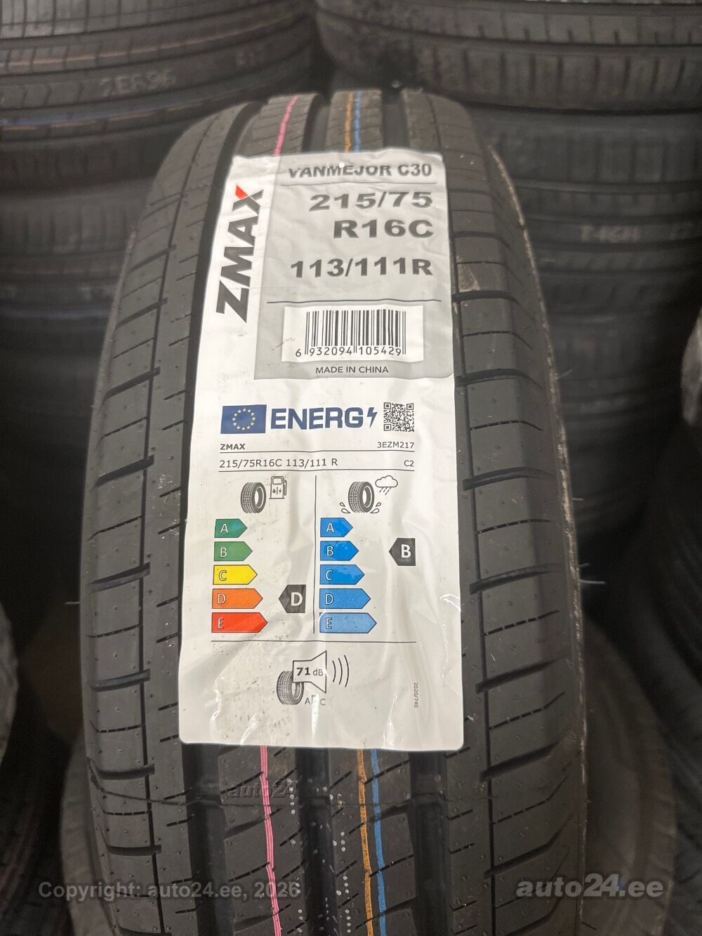 maaaiman様確認用 215/75R16 Zmax Vanmejor C30 - Tyres - auto24.ee