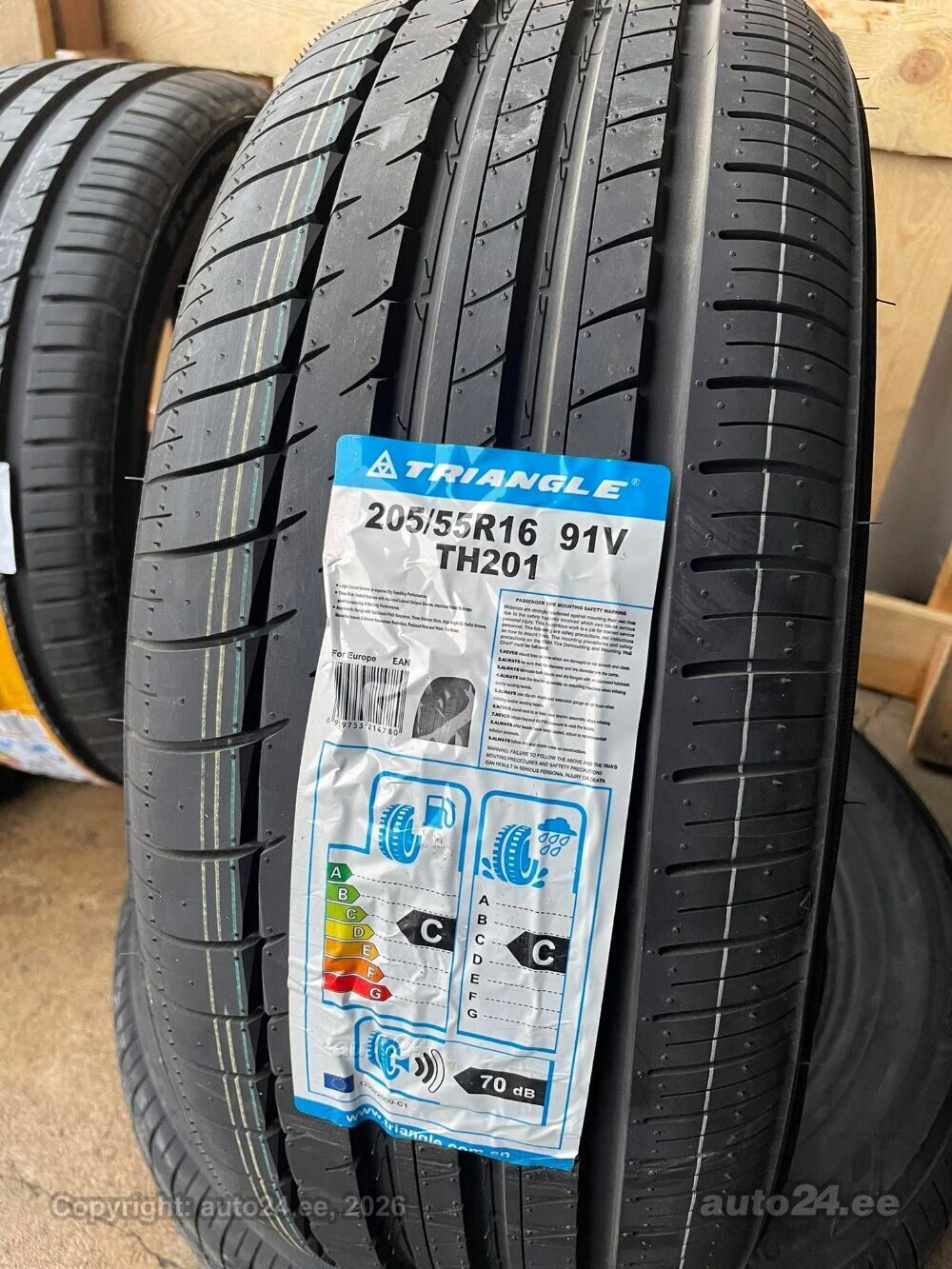 TRIANGLE 205/45R17 SporteX 2本早い者勝ち 205/55R16 Triangle Sportex TH201 - Tyres - auto24.ee
