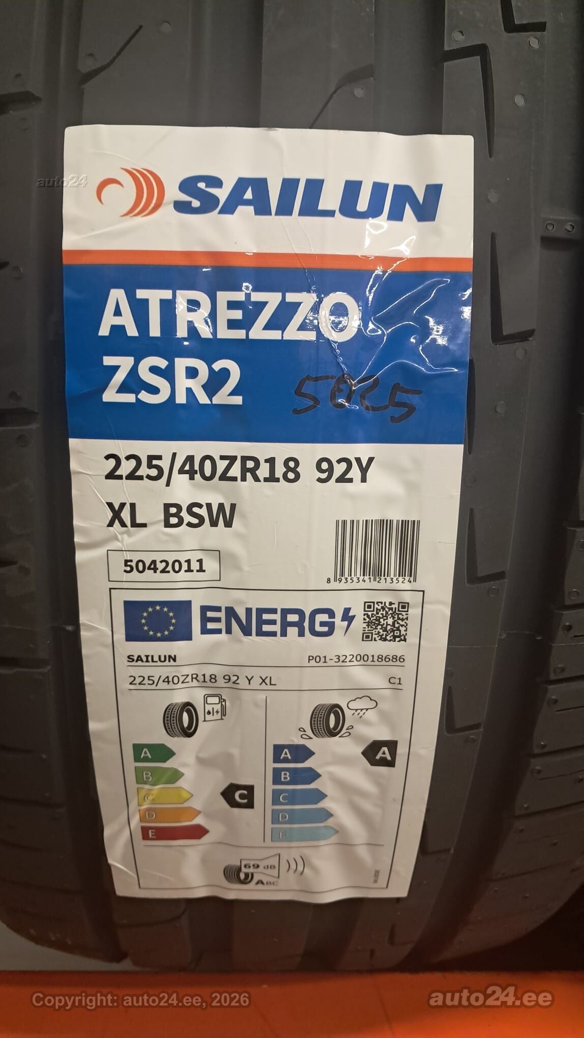 225/40R18 Sailun Atrezzo ZSR2 - Tyres - auto24.ee