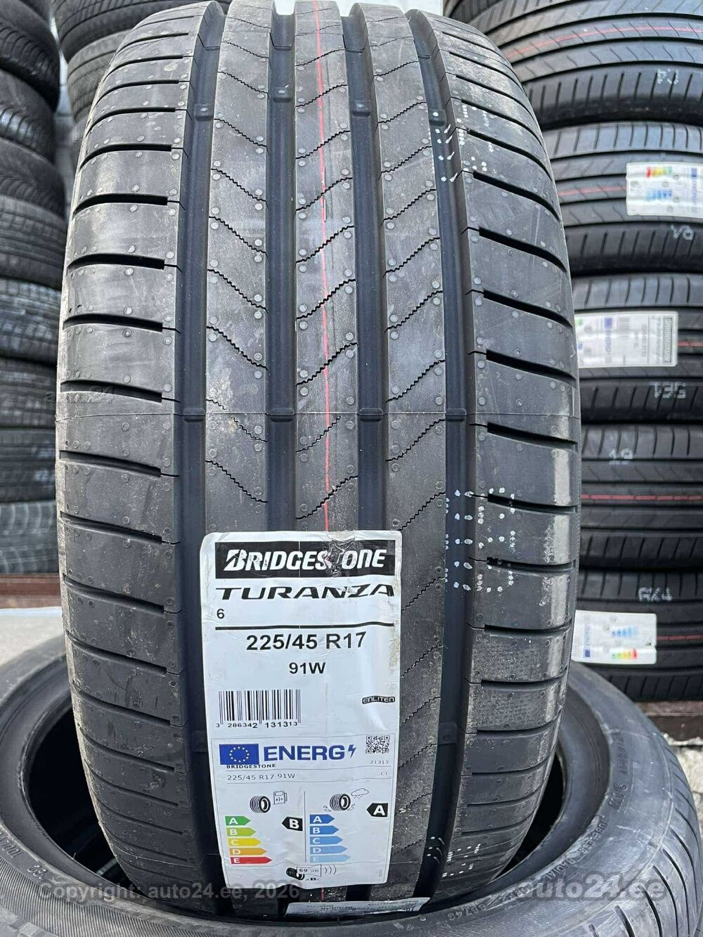 225/45R17 Bridgestone Turanza 6 - Tyres - auto24.ee