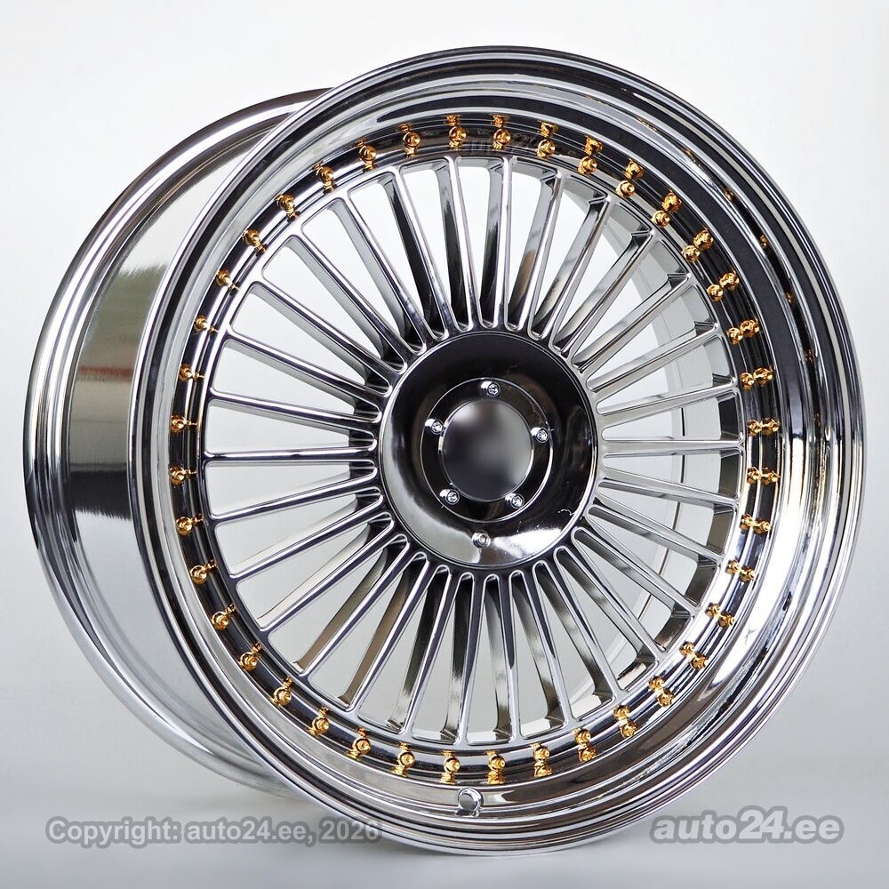Alpina Replica VACUUM CHROME + GOLD RIVETS BMW – foto 1
