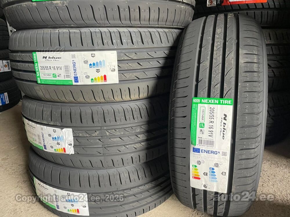 205/55R16夏タイヤ2本セット　NEXEN Nblue HD Plus 205/55R16 Nexen NBlue HD PLUS - Tyres - veetehnika.ee