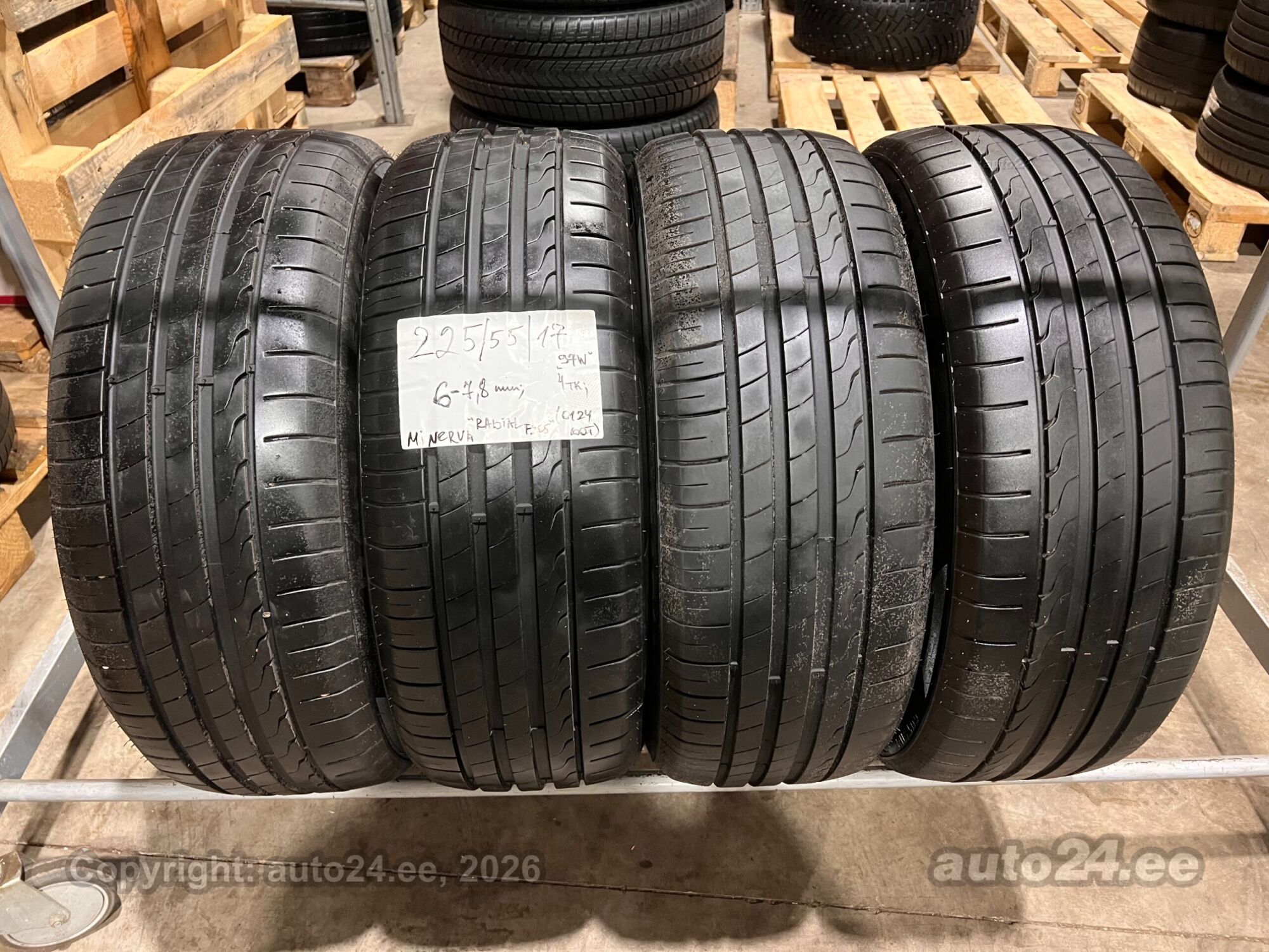 225/55R17 Minerva Radial F205 [225/55/17] 7.8-6mm. 2024a. - Tyres