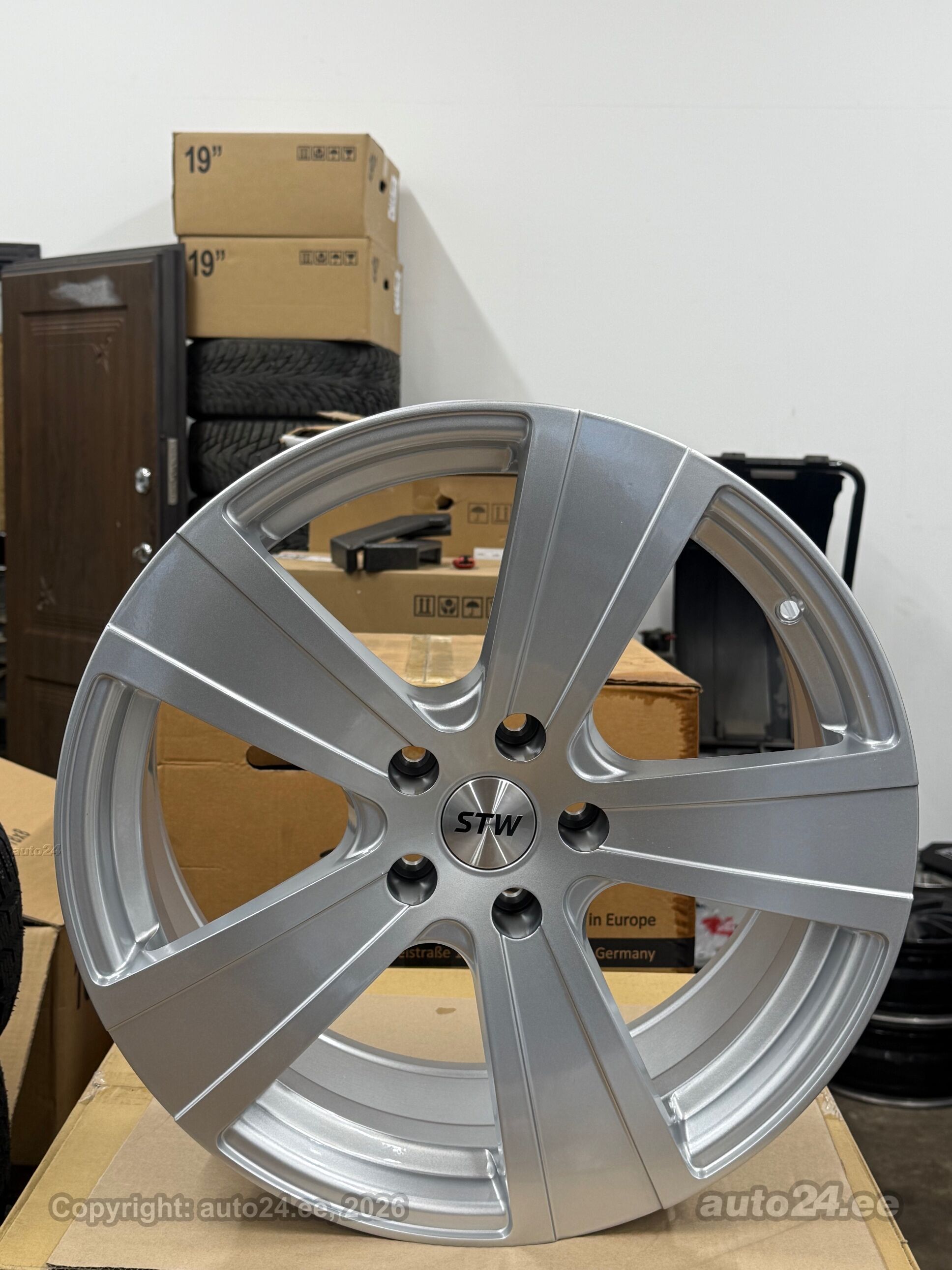 STW Ice Silver 8x18 5x112 ET27 CB66, 6 – foto 1