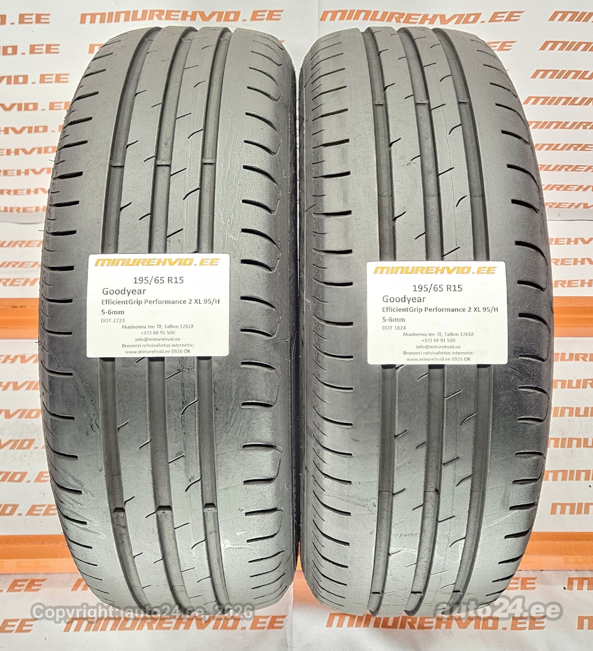 195/65R15 Goodyear EfficientGrip Performance 2 XL 95/H 1x1824
