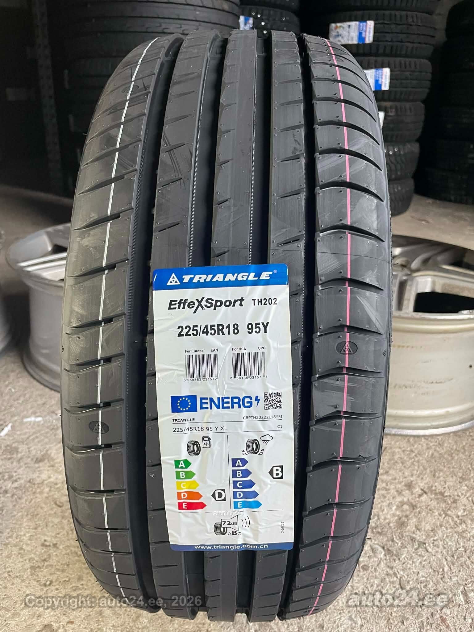 225/45R18 Triangle Effexsport TH202 UUS MUDEL - Tyres - auto24.ee