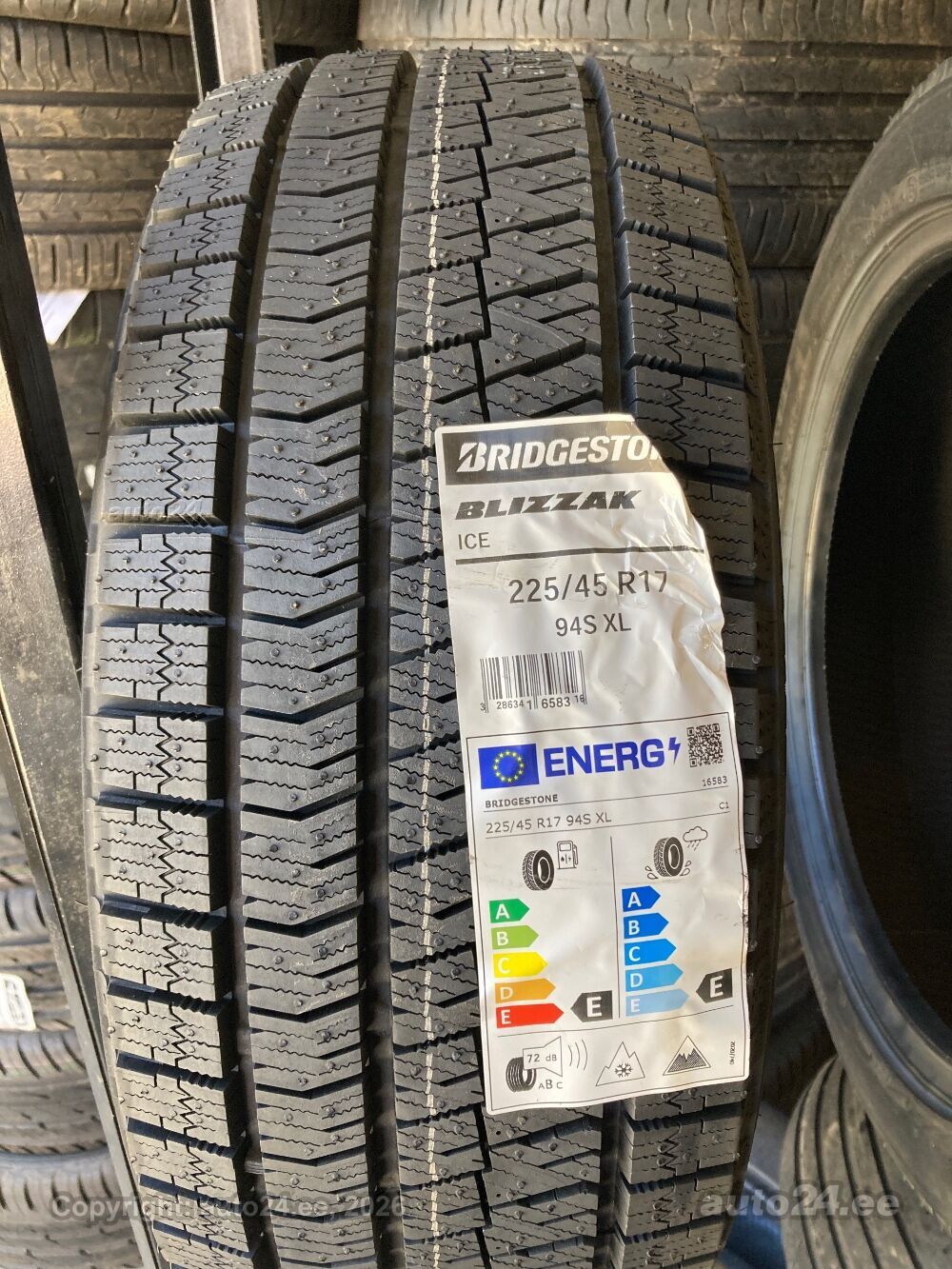 225/45R17 Bridgestone Blizzak Ice - Tyres - auto24.ee