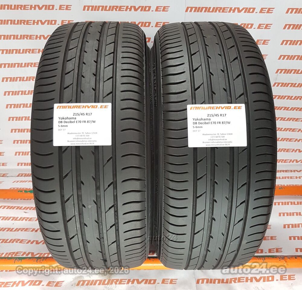 YOKOHAMA dB decibel E70D 175/65R15 84H ホイール GRASS 4つ1セット 