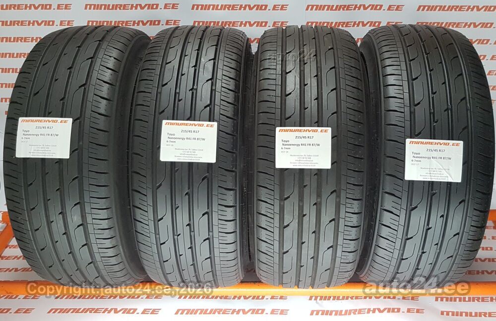 TOYO NANOENERGY R41 215/45R17 87W 4本セット トーヨータイヤ ナノ