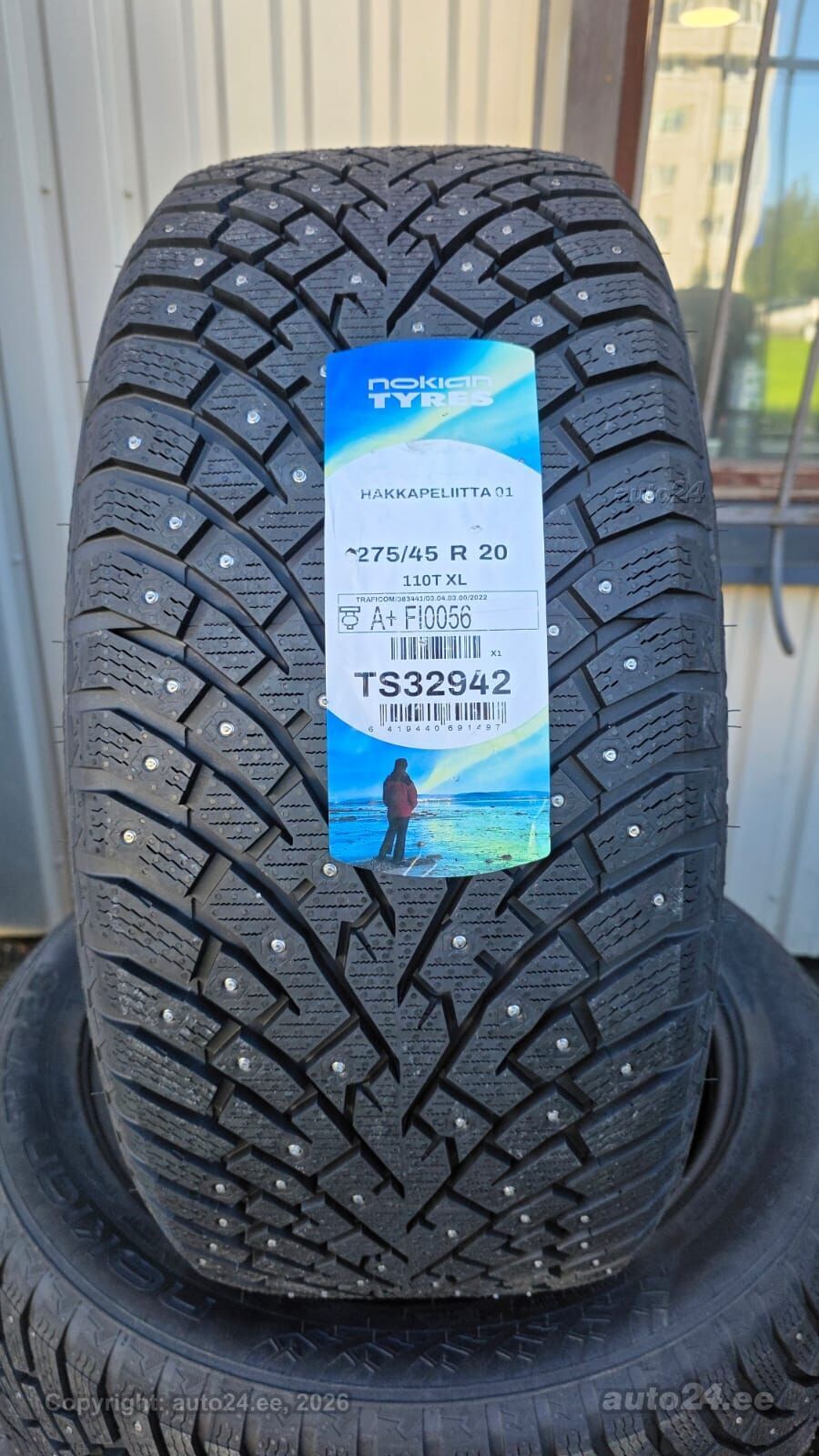 275/45R20 Nokian Uus Innovaatiline Talverehv: Nokian Hakkapeliitta