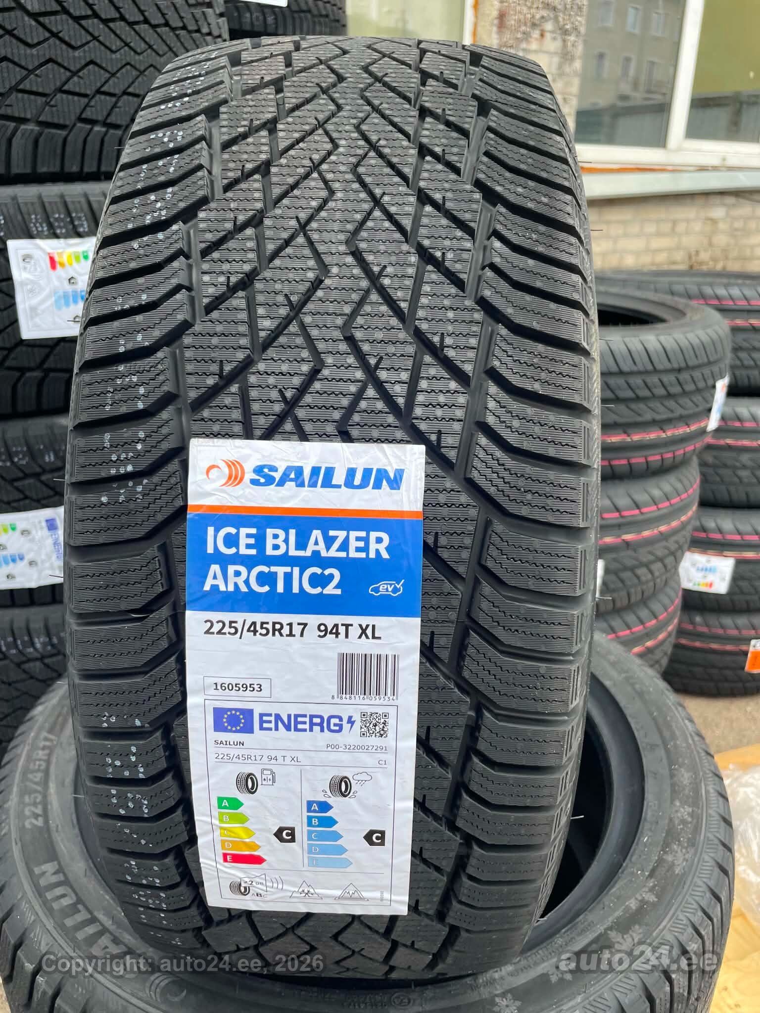 225/45R17 Sailun Ice Blazer Arctic 2 UUS MUDEL - Tyres - auto24.ee