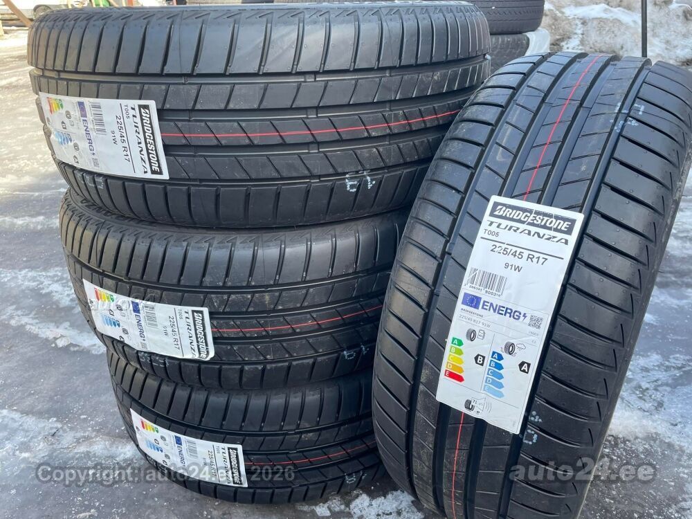 225/45R17 Bridgestone Turanza T005 - Tyres - auto24.ee