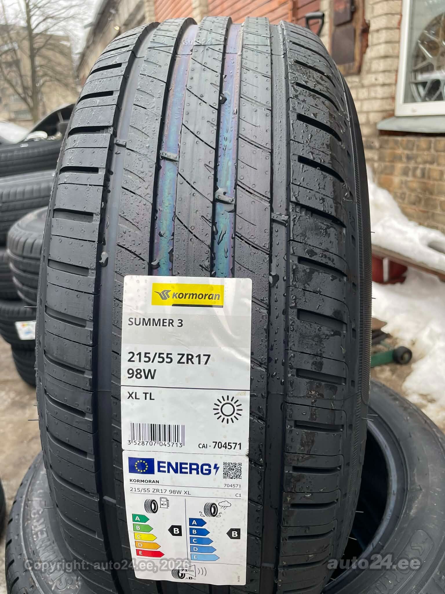 215/55R17 Kormoran Summer 3 BY MICHELIN - Tyres - auto24.ee