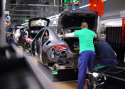 Ungaris algas Mercedes CLA Coupe seeriatootmine