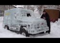 Venemaal ehitati jääst G-wagen