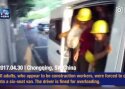 Hiinas tabati kuuekohaline väikebuss 40 inimesega pardal
