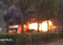 VIDEO: Põlev gaasibuss pakub põnevaid eriefekte