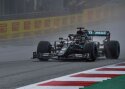 F1: Vihmasajus sõidetud kvalifikatsiooni võitis Hamilton