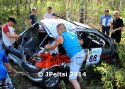 VIDEO: Soomes peetud autorallil juhtus kole avarii