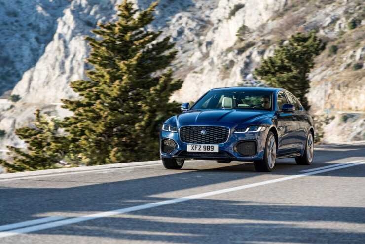 Jaguar XF sai tõhusama mürasummutuse