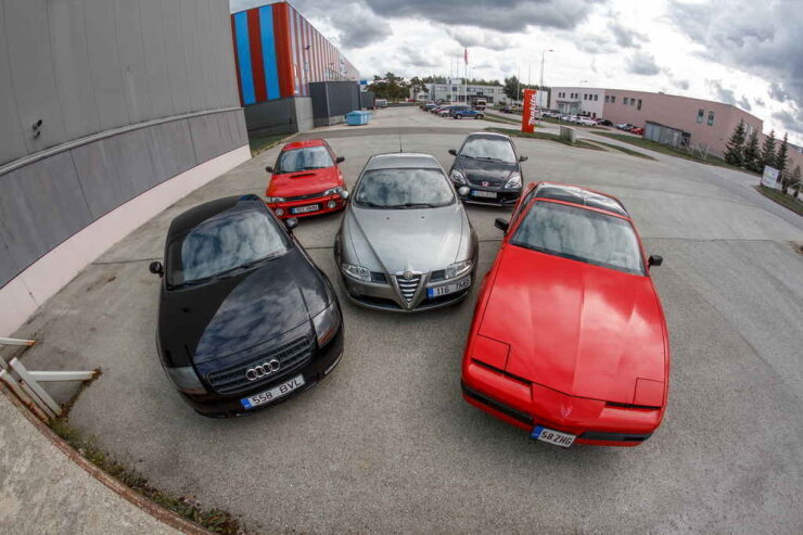 Fantastiline viisik: kuni 5000-eurosed kiired autod