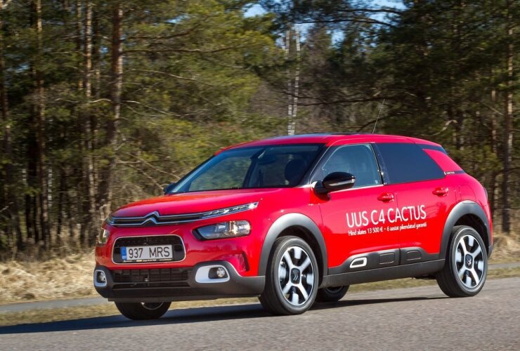 Uus Citroën C4 Cactus: omapära mõistliku hinnaga