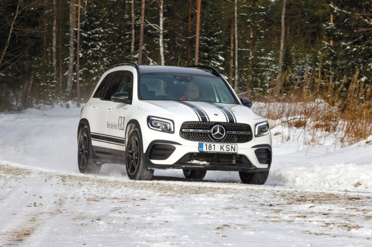 Mercedes GLB tabas talve