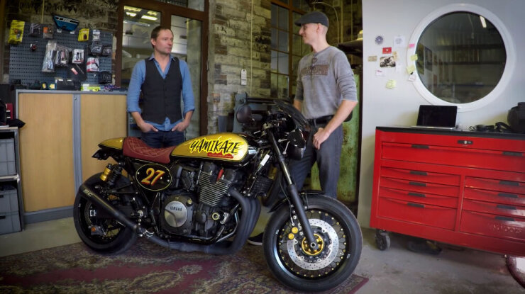 Bike Motors - Yamaha Cafe Racer Yamikaze