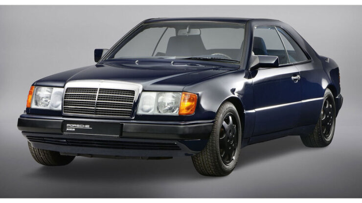 Porsche V-8-ga salaprototüüp, mis sündis Mercedes C124 baasil