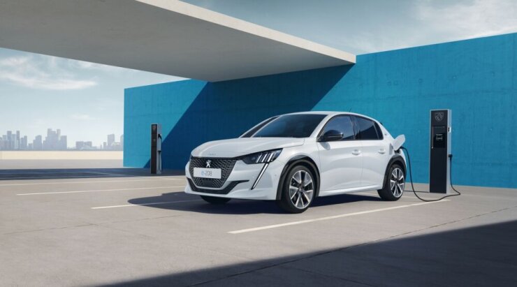 Uuenenud Peugeot e-208 sai võimsama mootori ja pikema sõiduulatuse