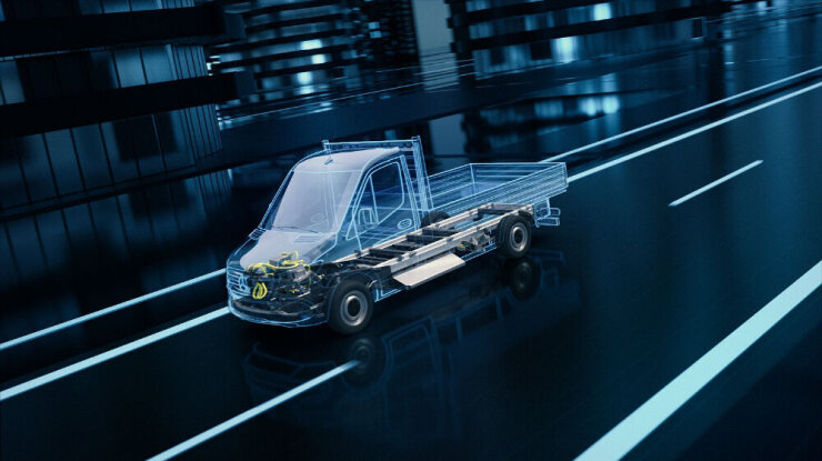 Uus elektri-Sprinter tuleb mitmekülgsem