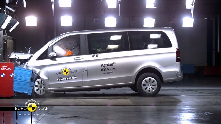 EuroNCAP hindas kolme auto turvalisust
