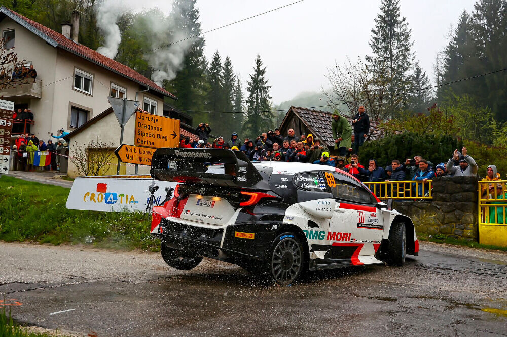 Horvaatia rallit juhib avapäeva järel Kalle Rovanperä