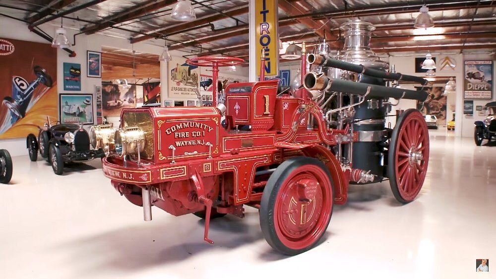 Jay Leno's Garage: 1911 Christie Fire Engine