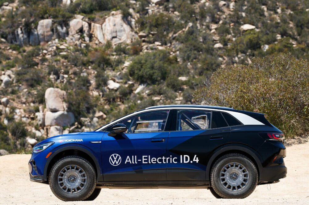Volkswagen läheb ID.4 elektriautoga Baja maastikurallile