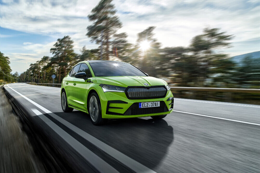 Škoda Enyaqi kupeeversioon saab rohkem sõiduulatust ja esimese elektrilise RS-mudeli 