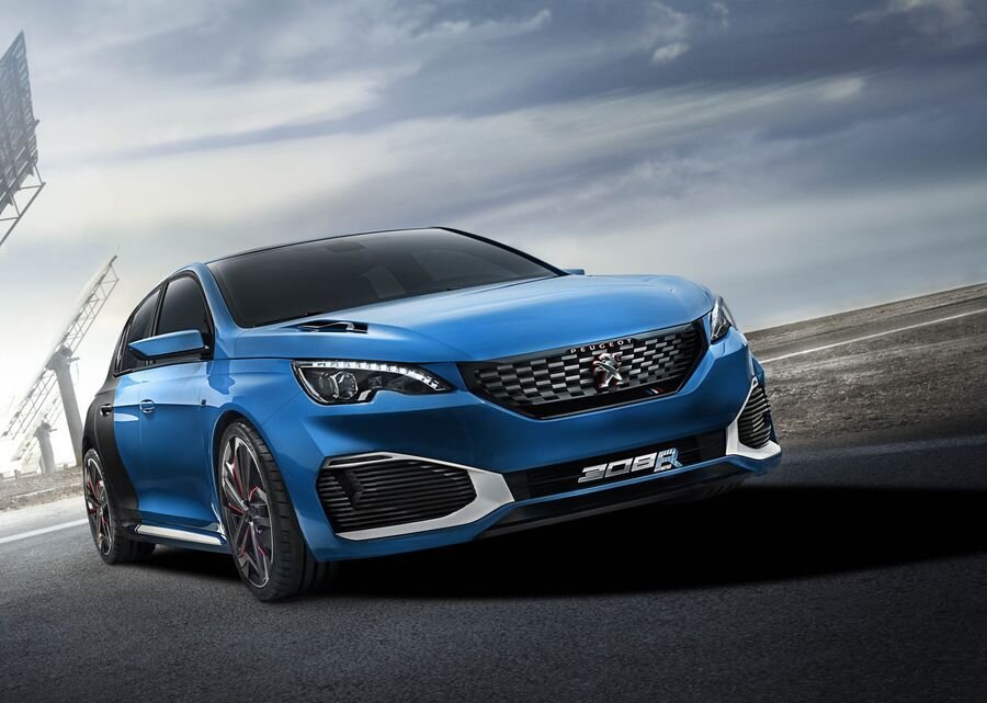Peugeot lõhkas üllatuspommi 500-hobujõulise Peugeot 308 hübriidi näol