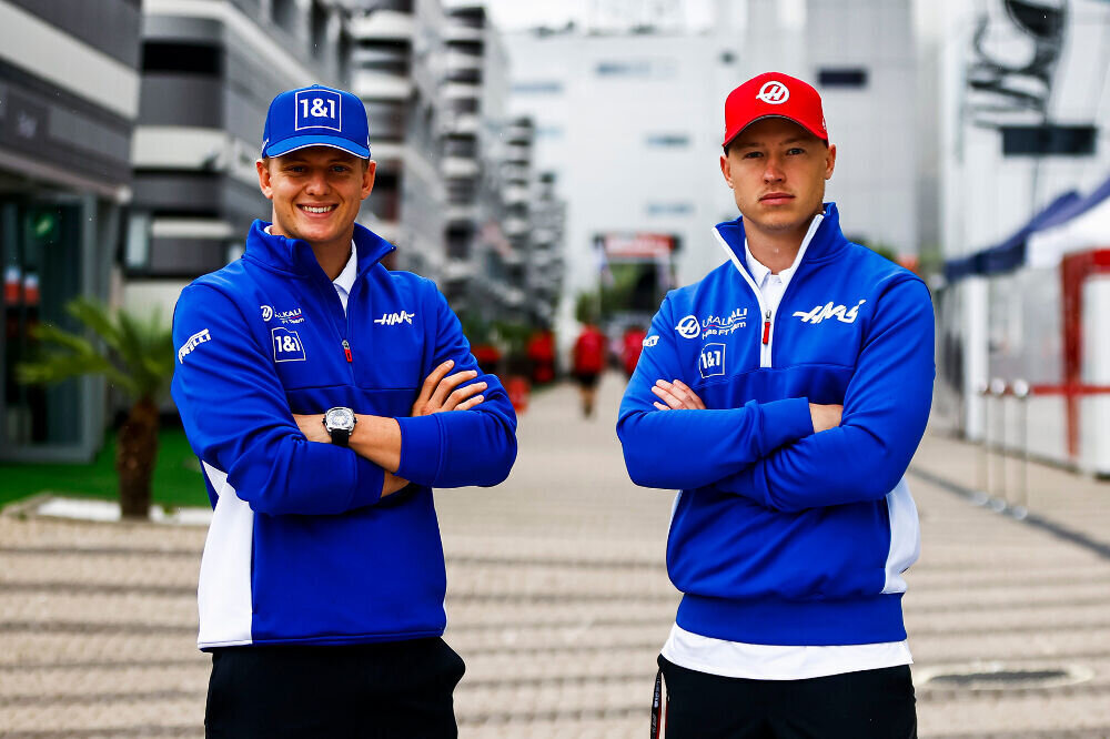 Haasi tiimis jätkavad Schumacher ja Mazepin