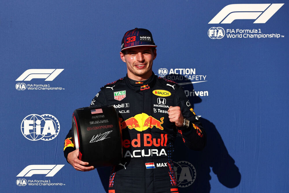 USA GP kvalifikatsiooni võitis Verstappen