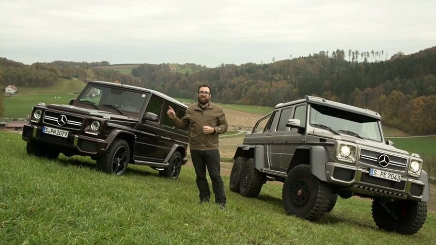 VIDEO: Mercedes-Benz G 63 AMG 6x6 vs Mercedes-Benz G 63 AMG