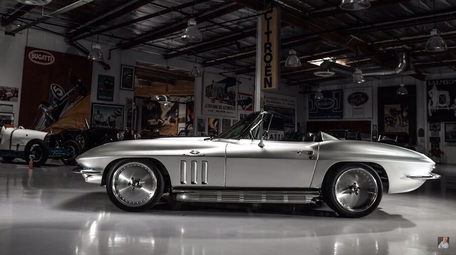 Jay Leno's Garage: 1965 Chevrolet Corvette Stingray restomod