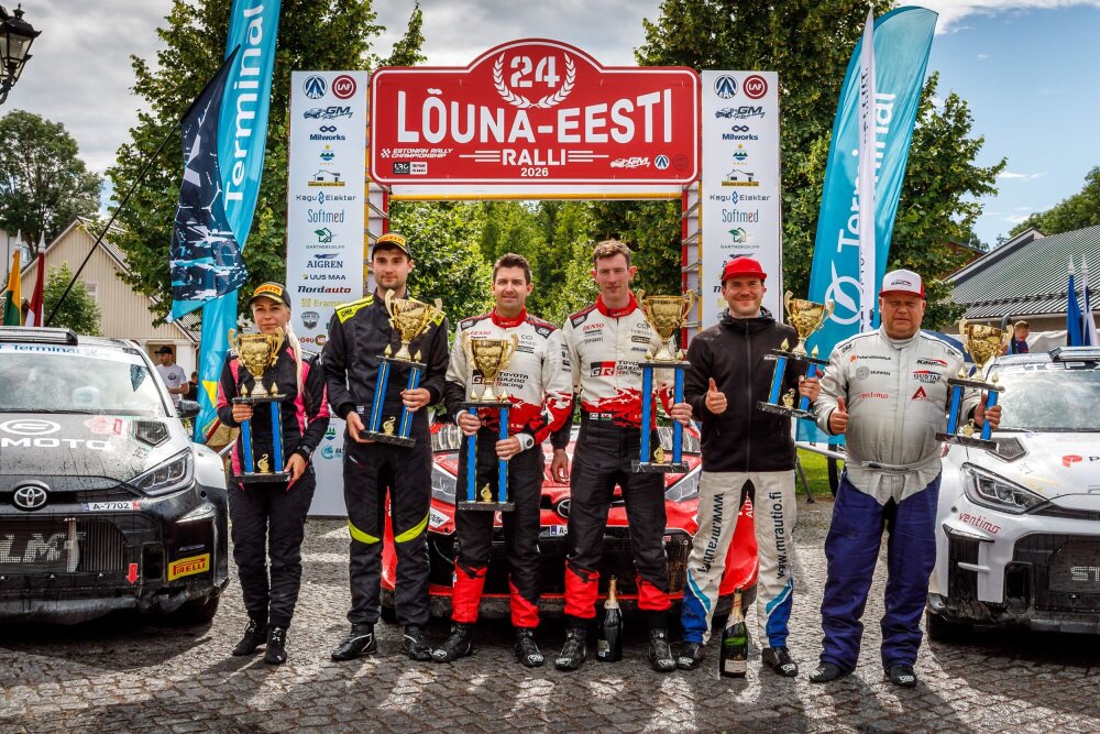 VIDEO. Lõuna-Eesti ralli võitsid MM-liidrid Elfyn Evans / Scott Martin