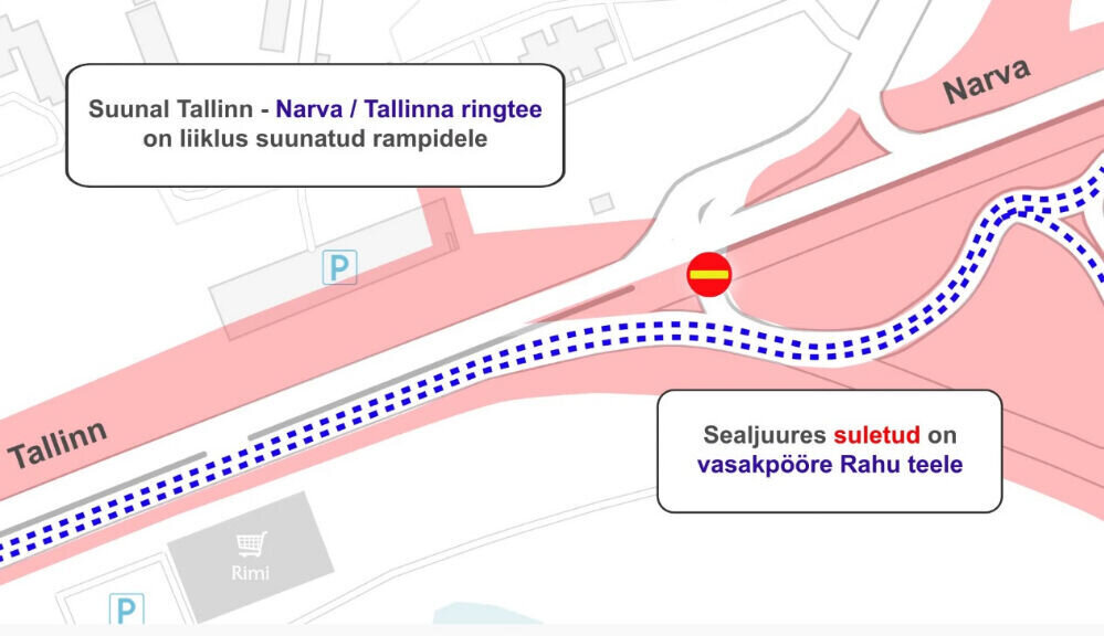 VIDEO. Väo liiklussõlmes tulevad olulised liikluskorralduse muudatused